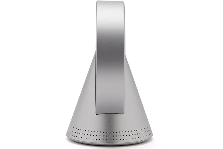 Lexon Conic Radio Alarm Clock With FM Bluetooth Speaker - Alu Polish - Image 4