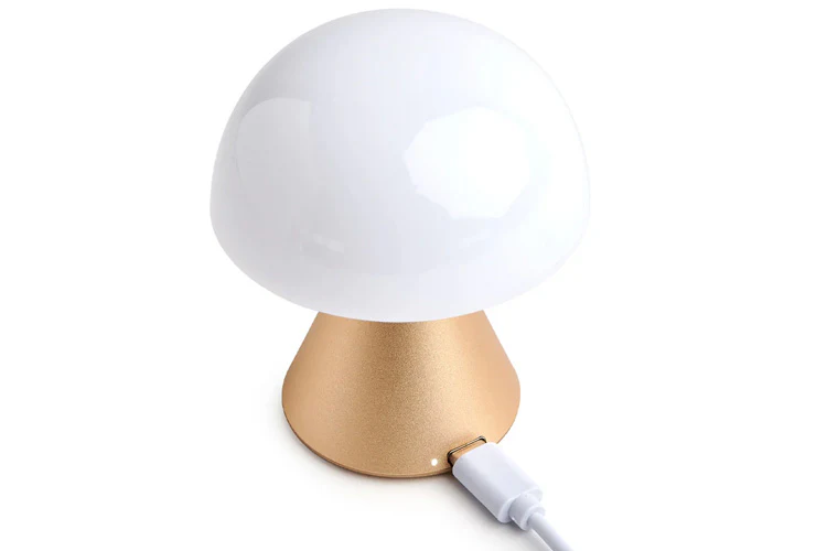 Lexon Mina Mini Led Lamp (Gold) - Image 3