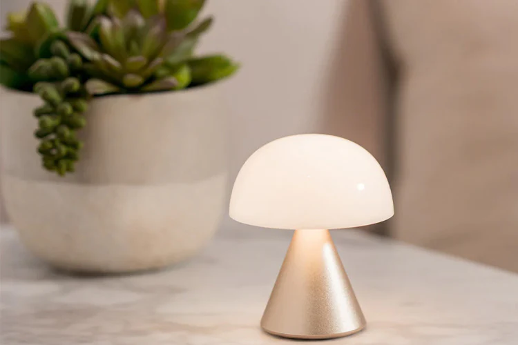 Lexon Mina Mini Led Lamp (Gold) - Image 4