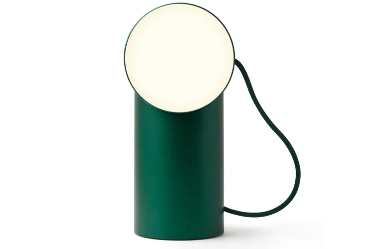 Lexon Orbe Portable Led Lamp With Moving Head (Green) - Image 2