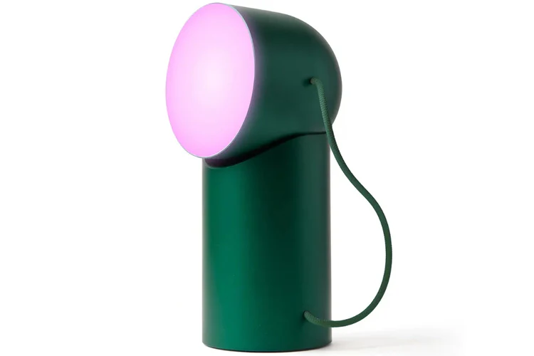 Lexon Orbe Portable Led Lamp With Moving Head (Green) - Image 3