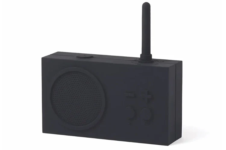 Lexon Thykho 3 FM Radio & Bluetooth Speaker - Black