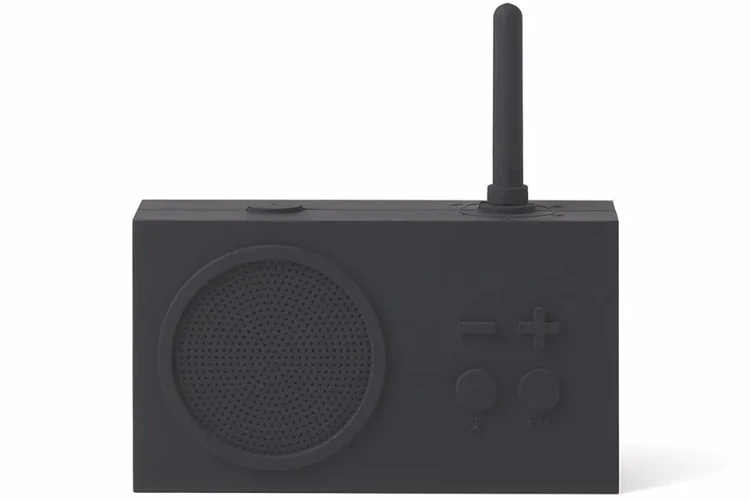 Lexon Thykho 3 FM Radio & Bluetooth Speaker - Black - Image 2