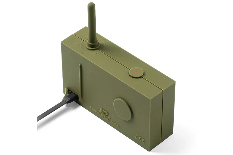 Lexon Thykho 3 FM Radio & Bluetooth Speaker - Kakhi - Image 3