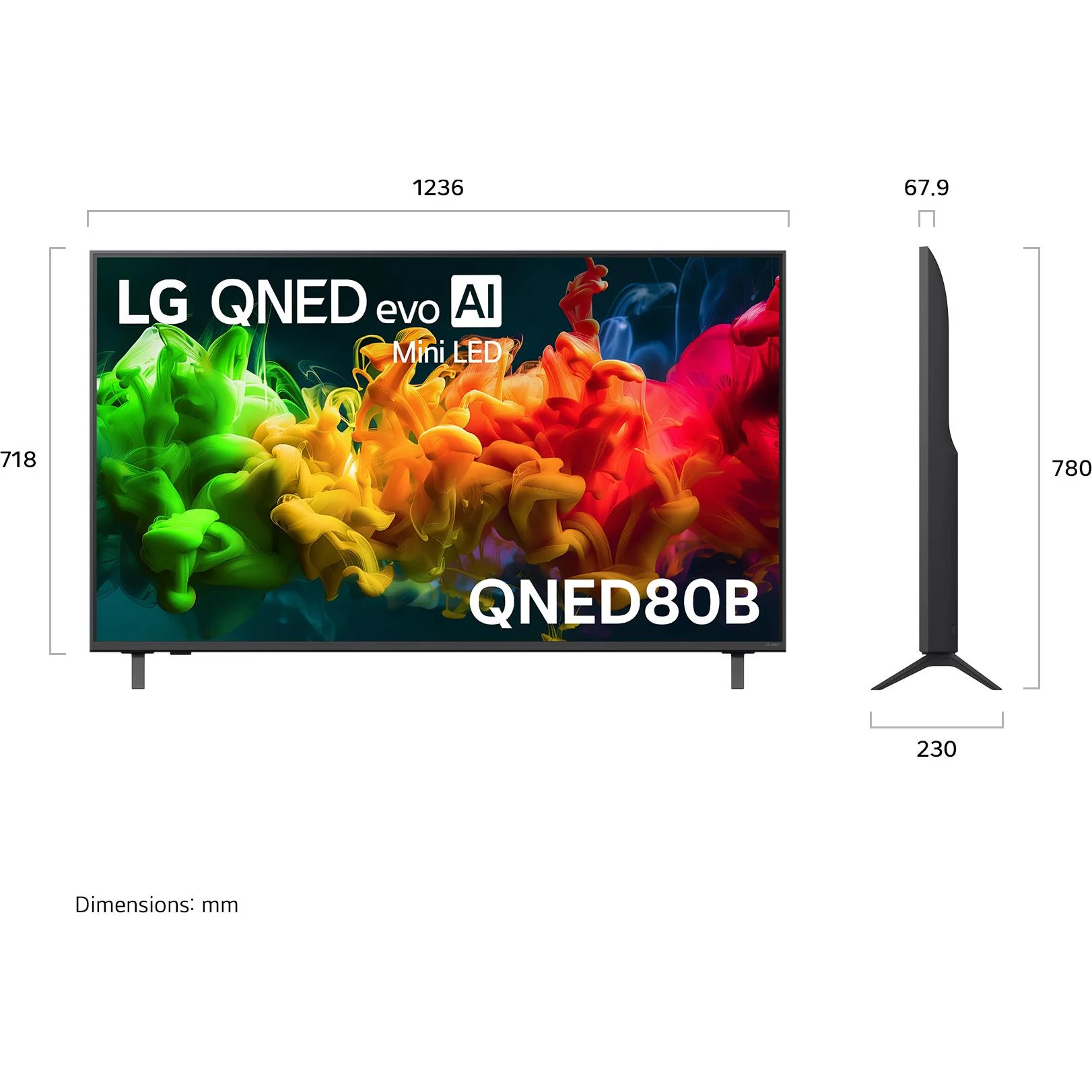 LG 55" QNED80B EVO AI Mini-LED 4K Smart TV [2026] - Image 4