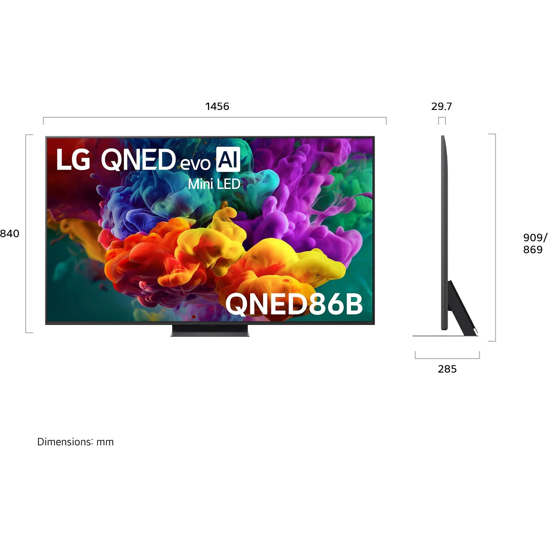 LG 65" QNED86B EVO AI Mini-LED 4K Smart TV [2026] - Image 4
