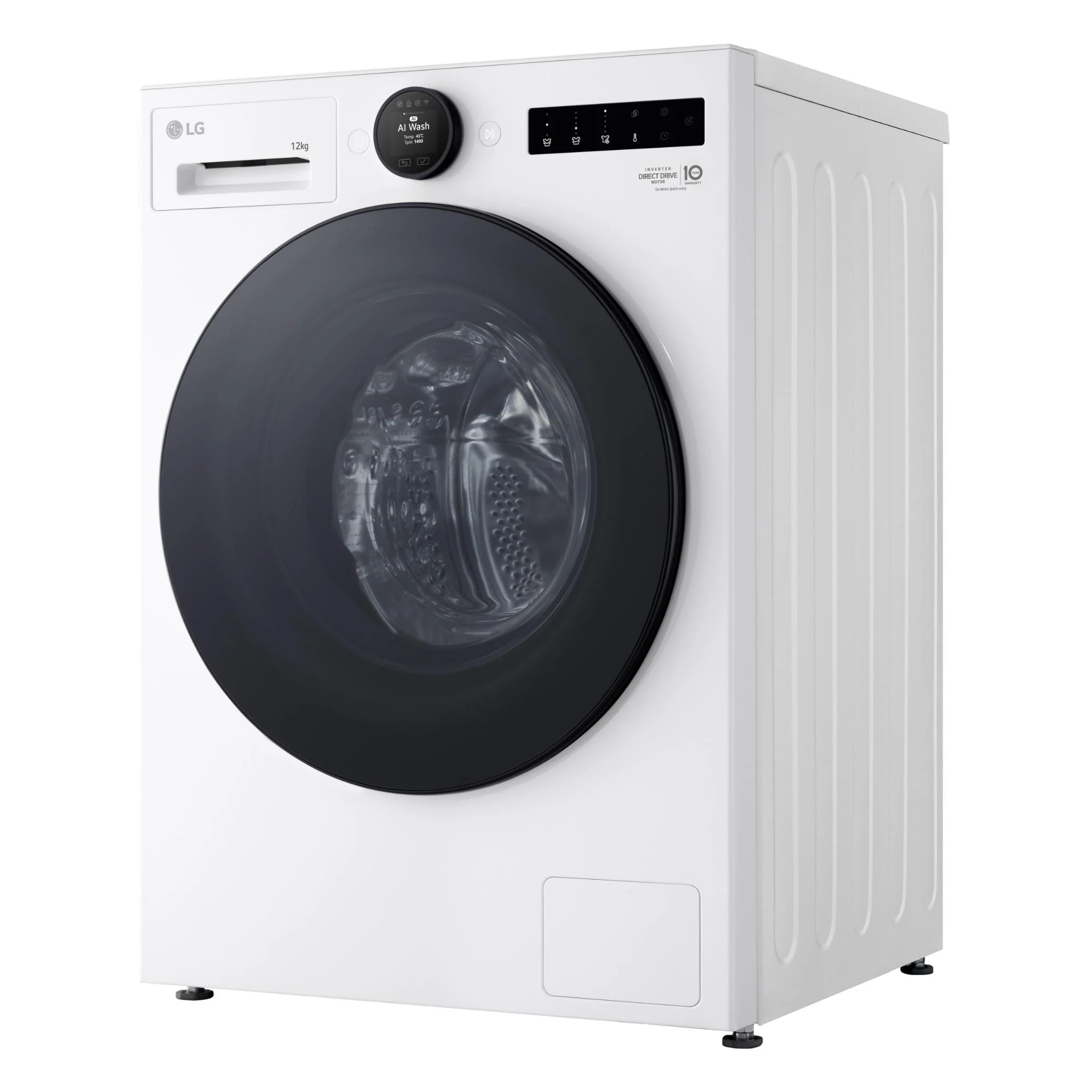 LG WX9-1412W Series 9 12kg Front Load Washer (White) - Image 7