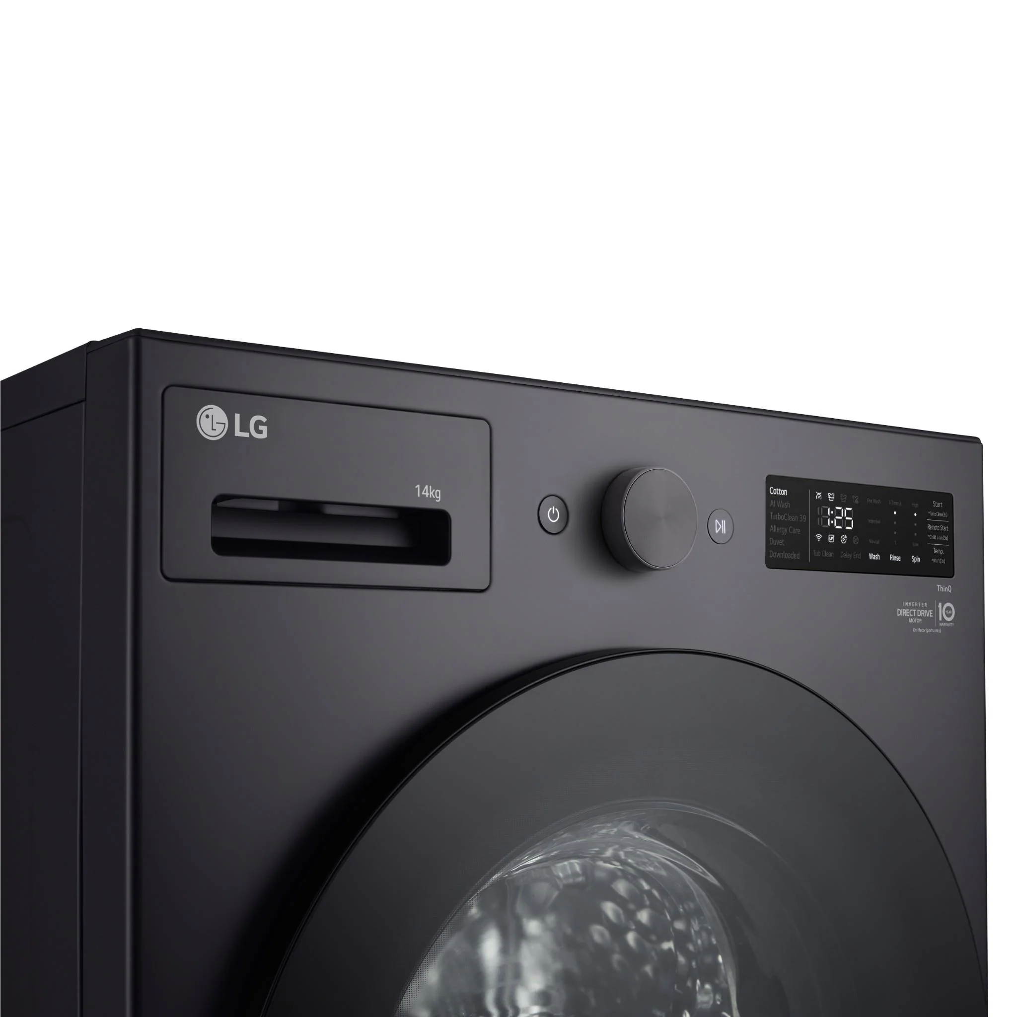 LG WXLS-1014GX 14kg XL Series AI Front Load Washing Machine (Matte Graphite) - Image 3
