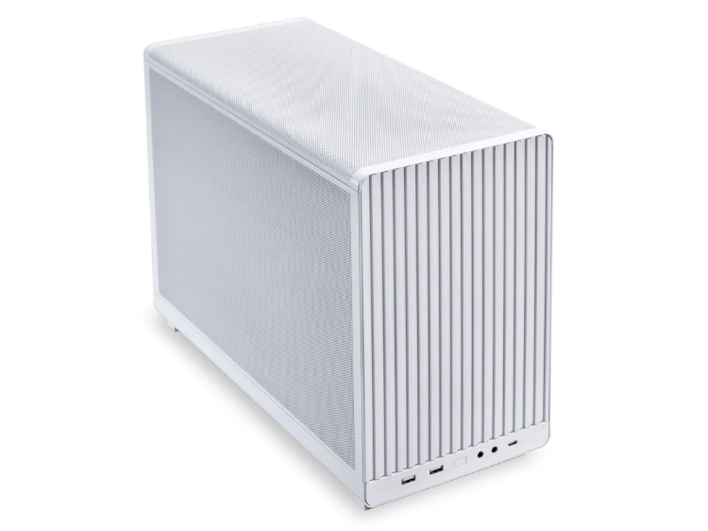 Lian Li DAN A3-mATX Mesh Micro Form Factor Case - White - Image 2