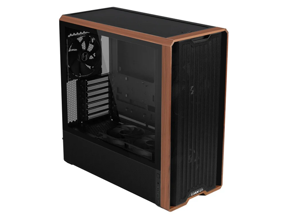 Lian Li Lancool 217 Wood Frame Mid-Tower Case - Black - Image 6