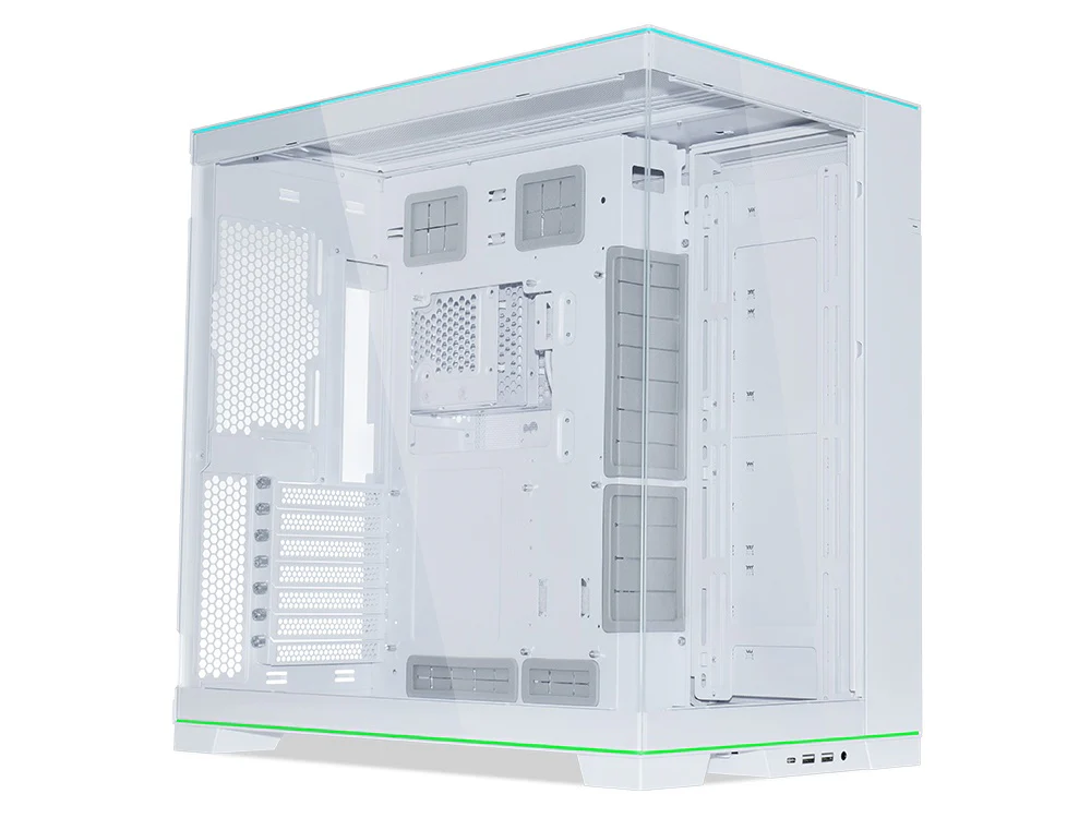 Lian Li O11 Dynamic EVO RGB Tempered Glass Mid-Tower Case - White - Image 3