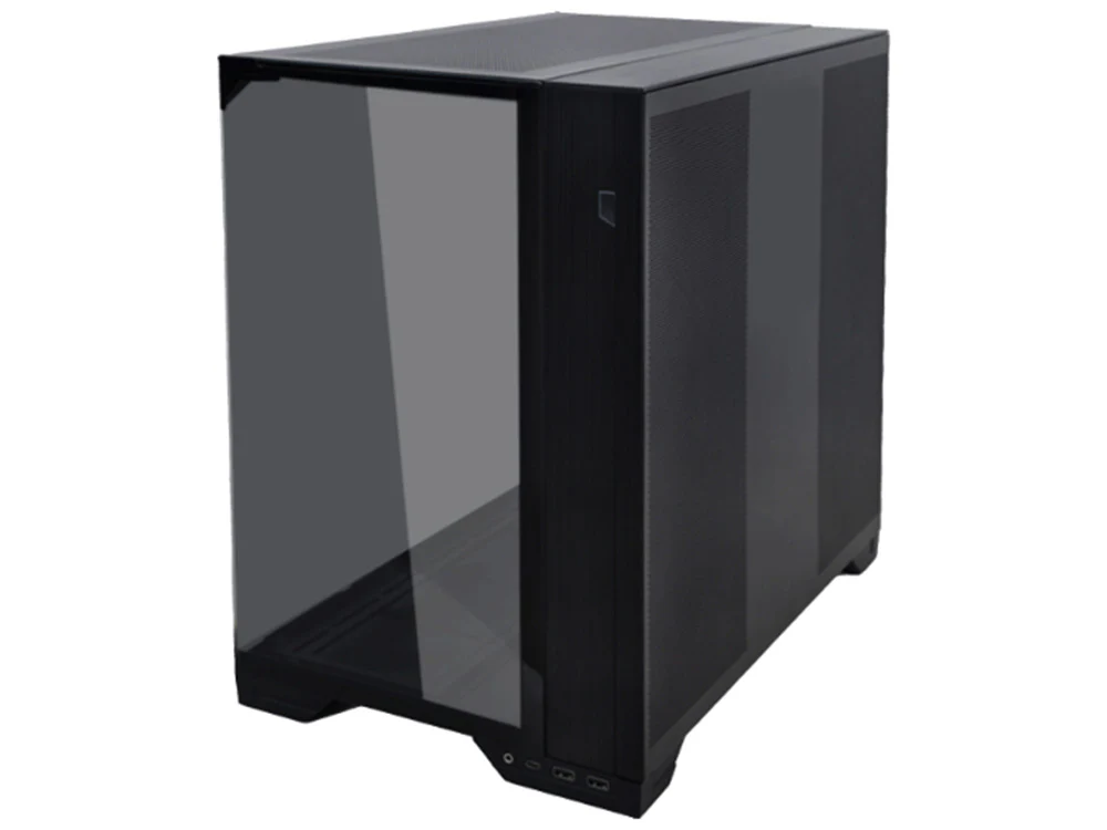 Lian Li O11 Vision Compact Dual-chamber Tower Case - Black - Image 3