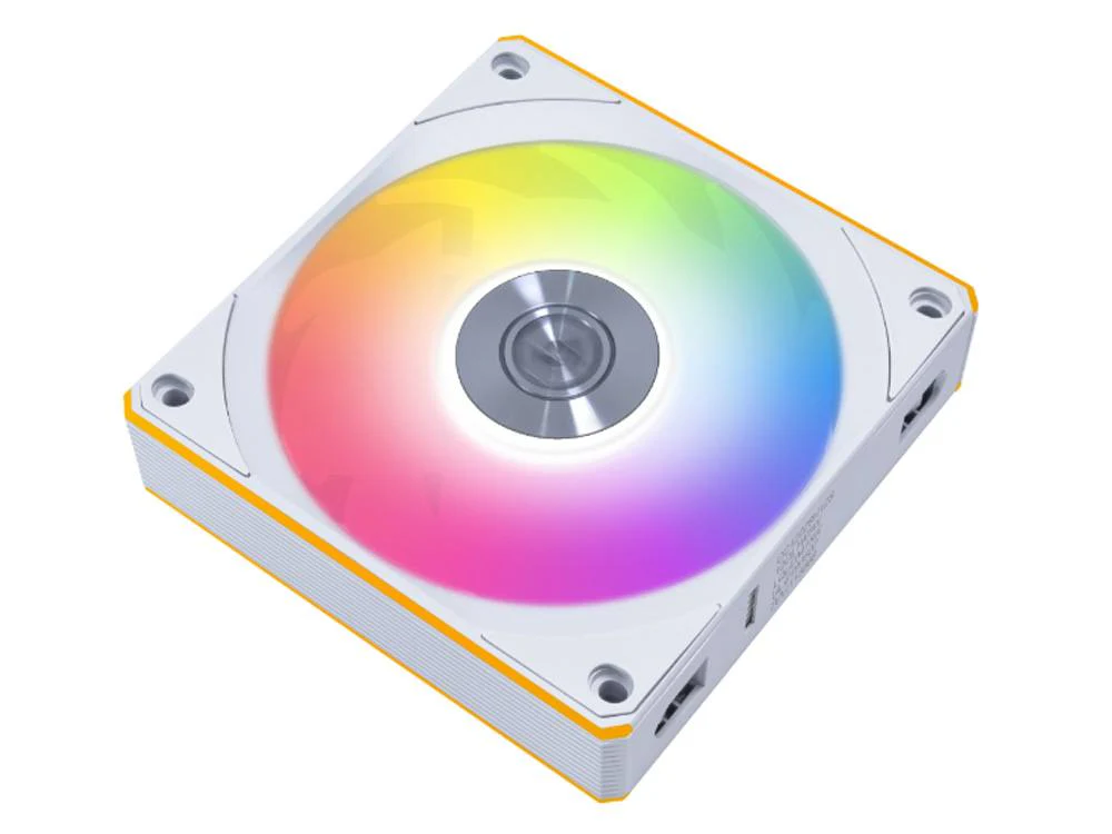 Lian Li UNI FAN CL Wireless 120mm ARGB Reverse Blade PWM Fan - White (3-Pack) - Image 2