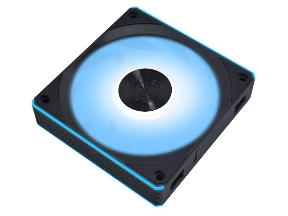 Lian Li UNI Fan CL Wireless 120mm RGB Reverse Blade Black PWM Fan - Single Pack - No Controller (12RCL1W1B) - Image 2