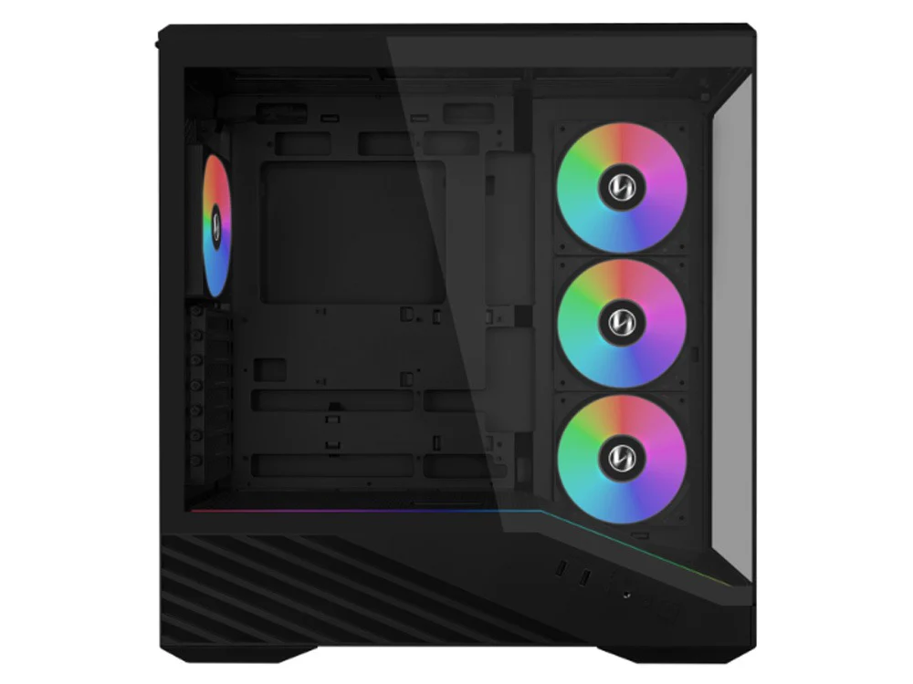 Lian Li V100RX ARGB Mid-Tower Case - Black - Image 3