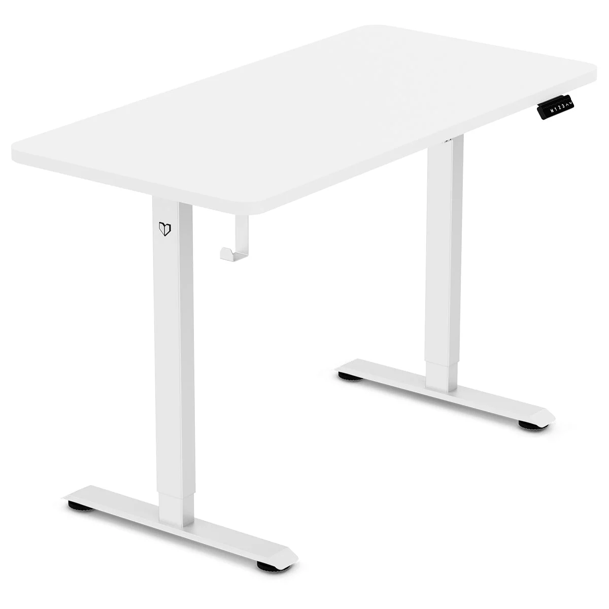 Lifespan Fitness ErgoDesk Electric Standing Desk 120cm (White/White) - Image 3
