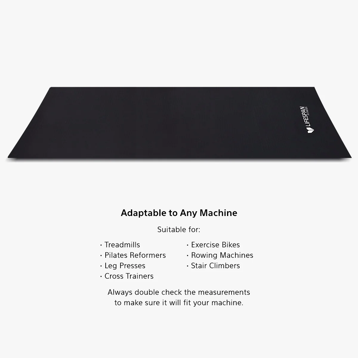Lifespan Fitness Exercise Equipment Floor Protection Mat (250*100cm) - Image 6