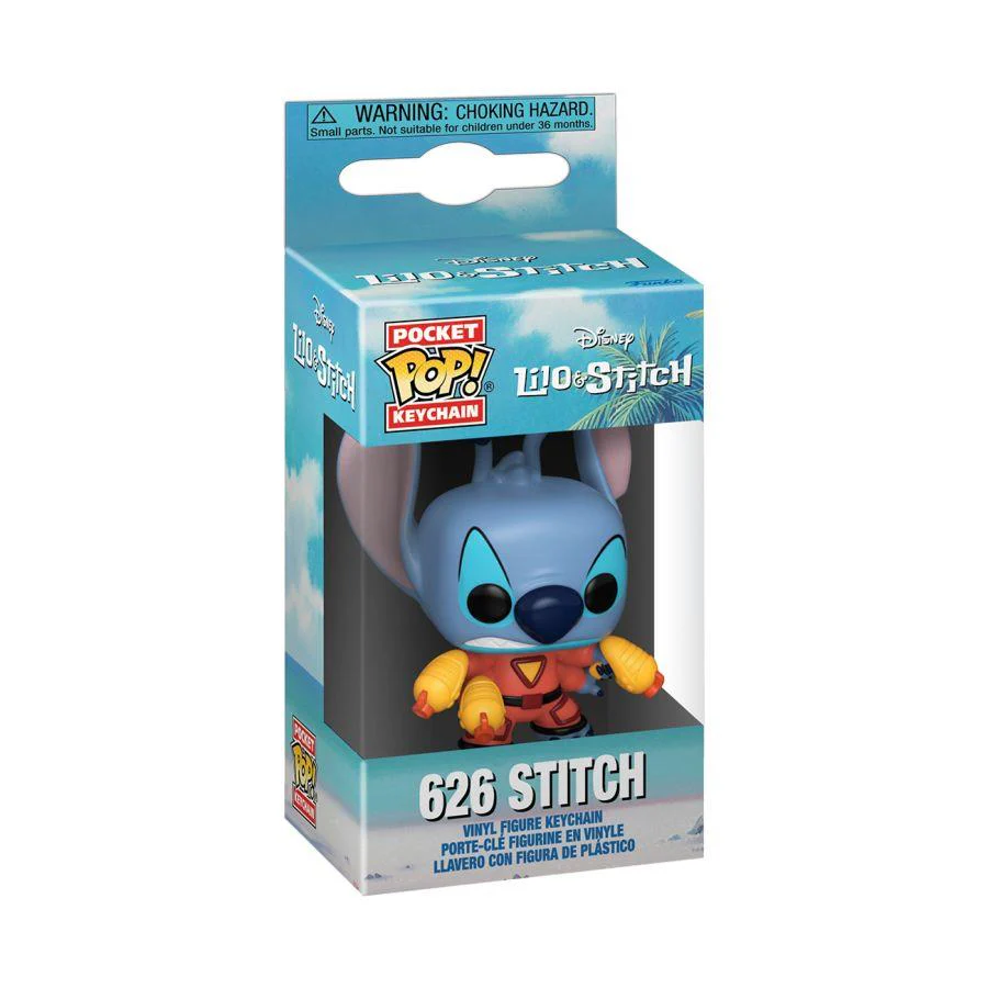 Lilo & Stitch - Stitch 626 Pop! Keychain - Image 2
