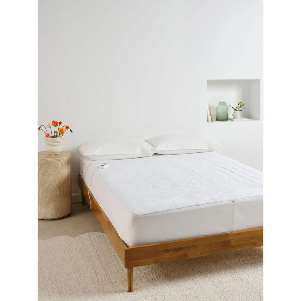 Linen House Quilted Electric Blanket (Long Single, Cream) - Image 2