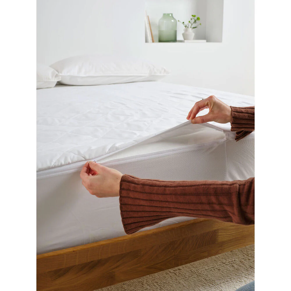 Linen House Quilted Electric Blanket (Long Single, Cream) - Image 5