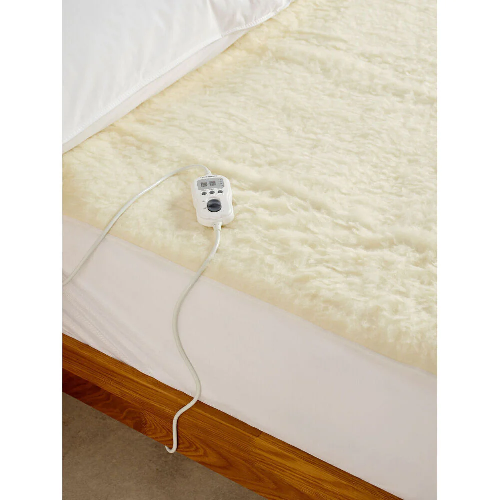 Linen House Woolen Multi-Zone Electric Blanket with Left-Hand Control – Cream (Long Single) - Image 5