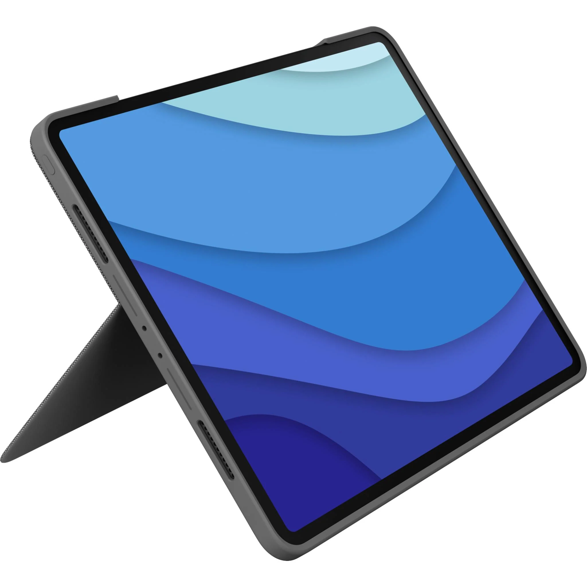 Logitech Combo Touch Case for iPad Pro 12.9" 5th/6th Gen (Oxford Grey) - Image 3