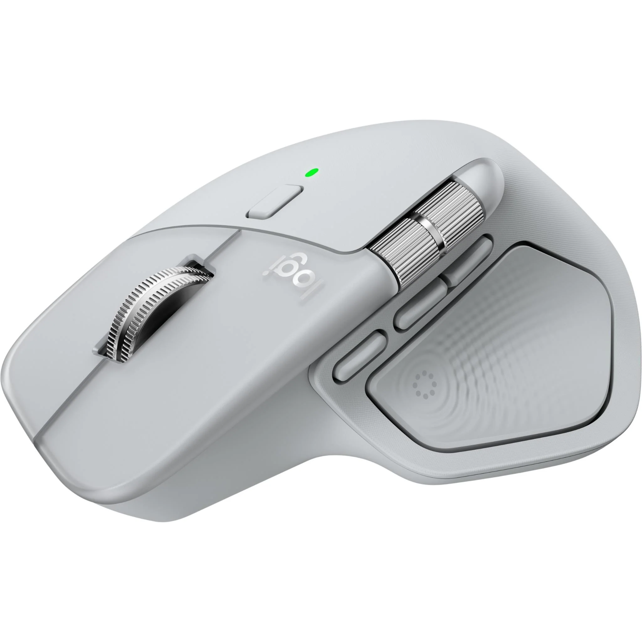 Logitech MX Master 4 Mouse (Pale Grey) - Image 3