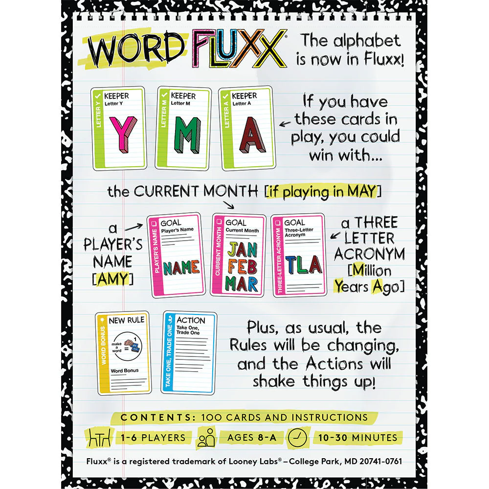 Looney Labs Fluxx - Word - Image 3