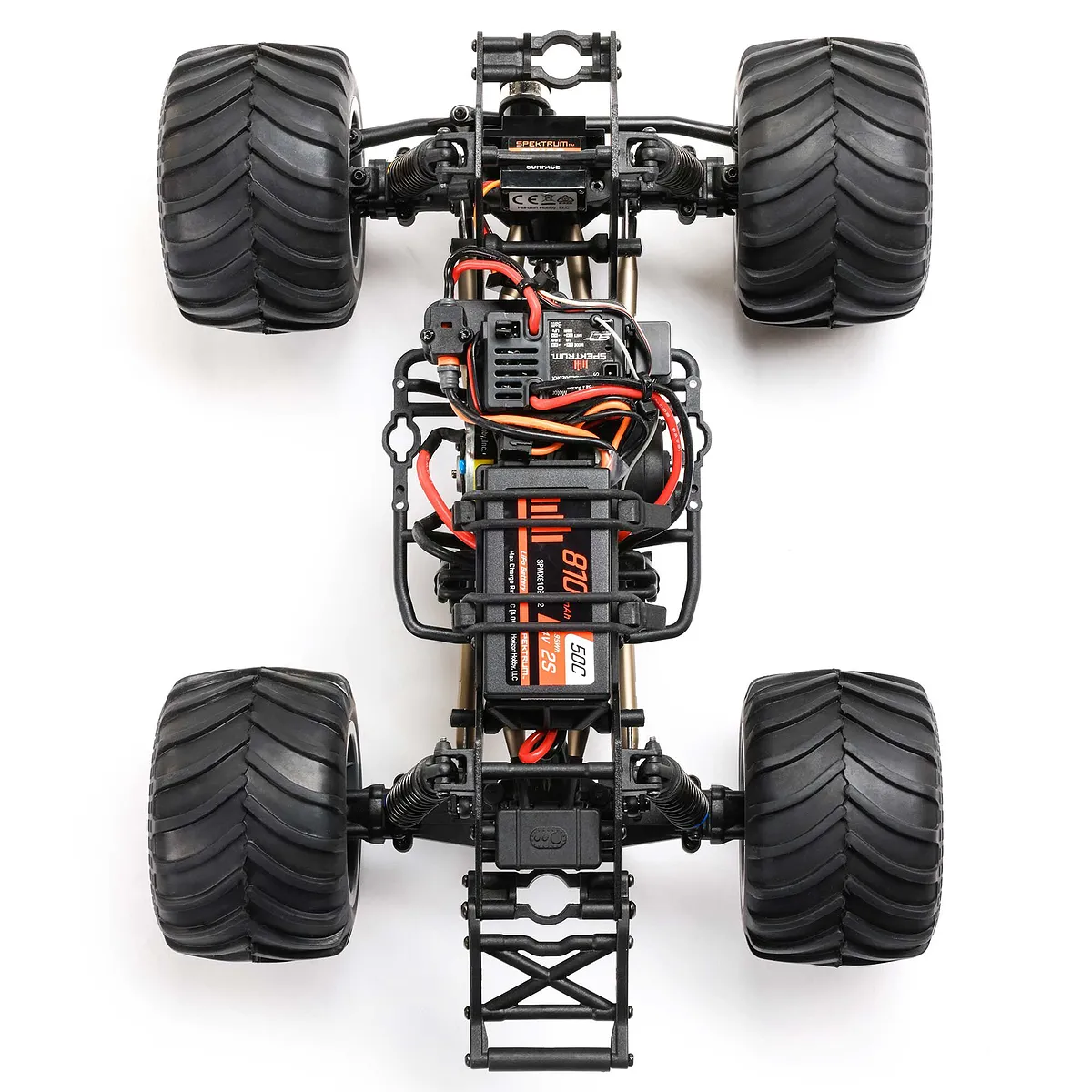 Losi Mini LMT Zombie Monster Truck RTR - Red - Image 8