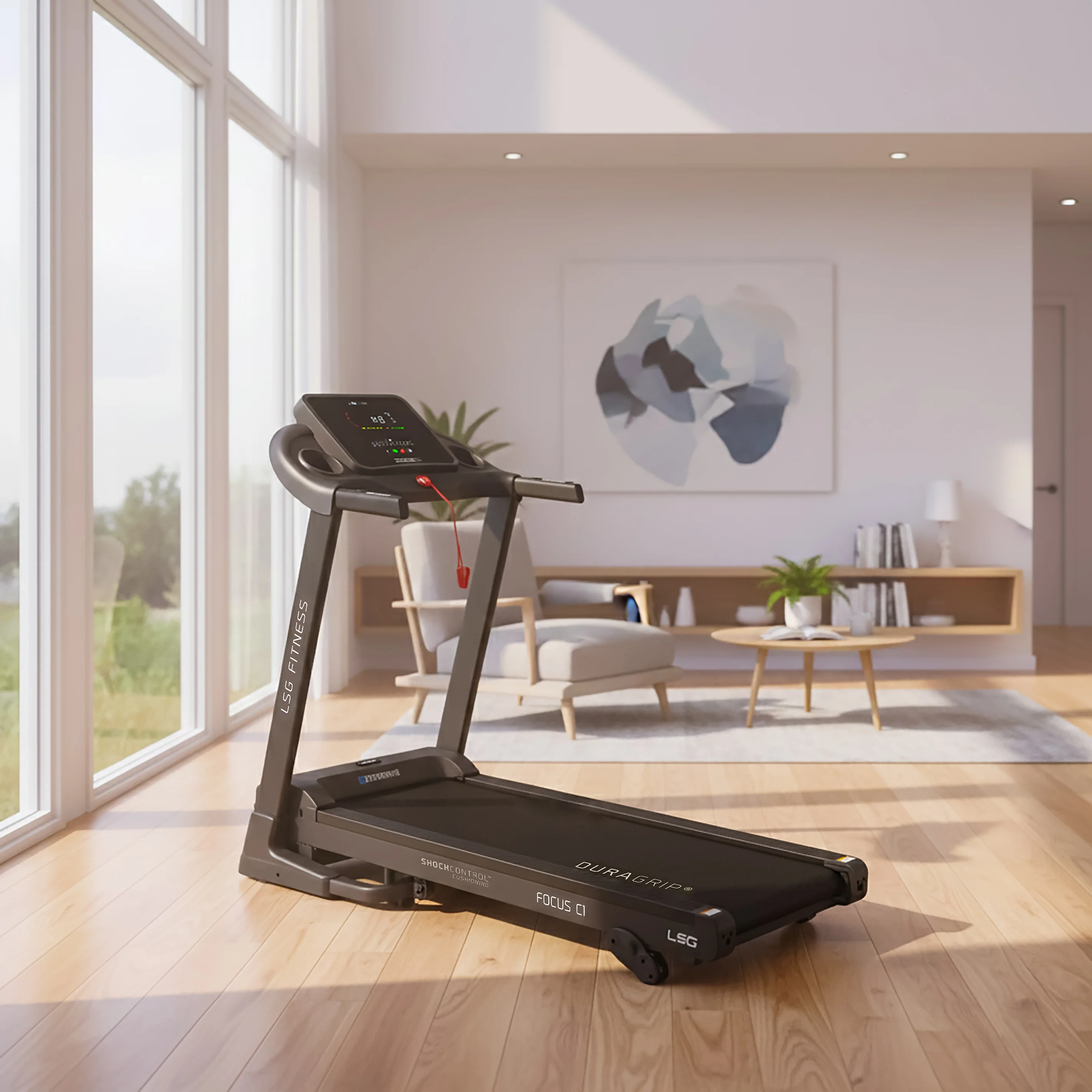 LSG Fitness Focus C1 Treadmill - Image 9