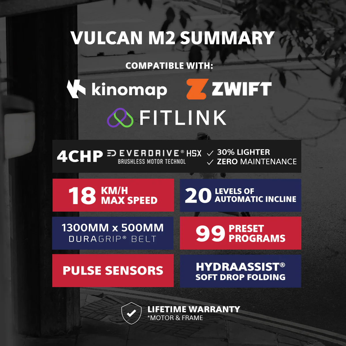 LSG VULCAN M2 Treadmill - Image 3