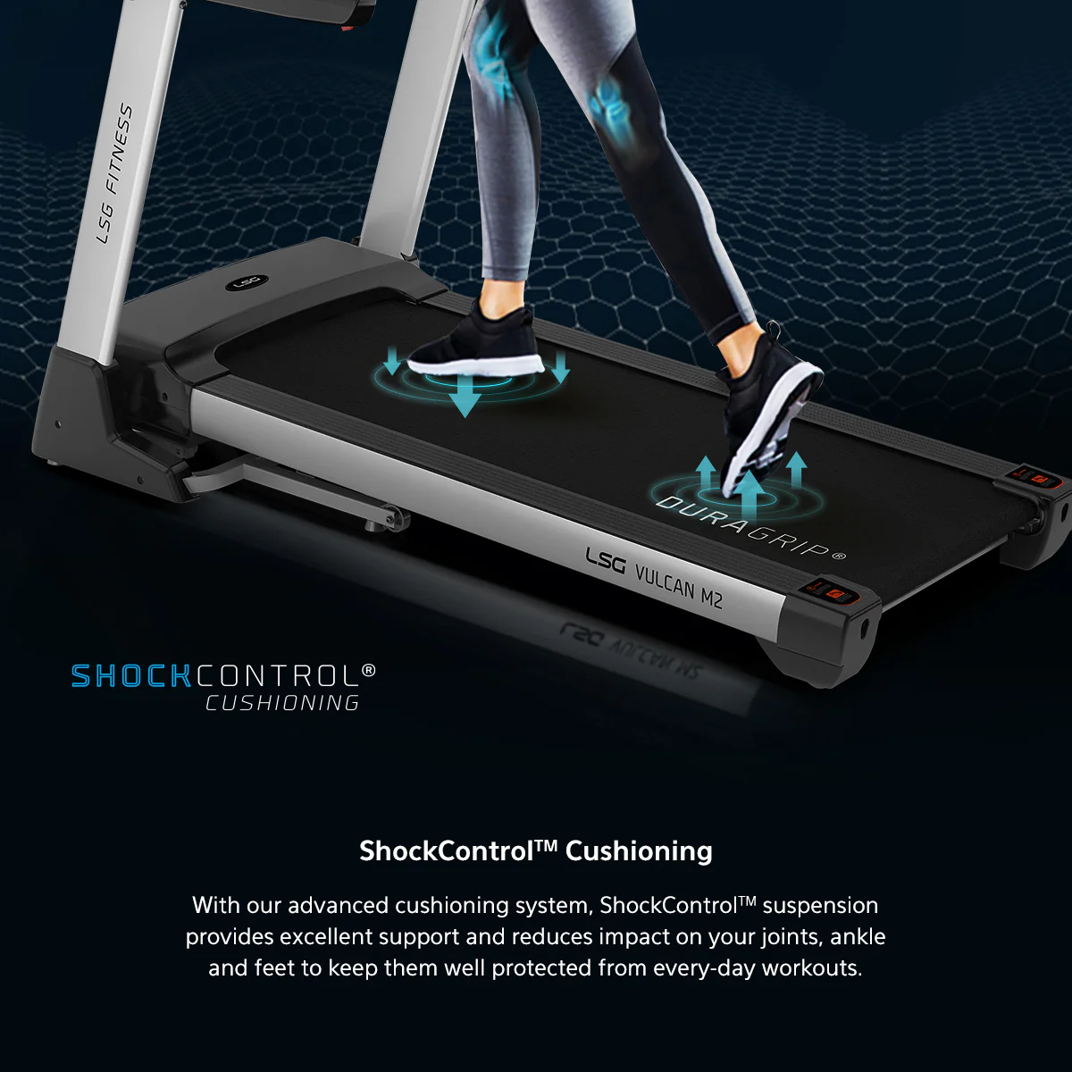 LSG VULCAN M2 Treadmill - Image 7