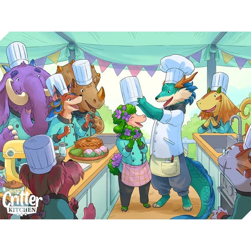 Lucky Duck Games Critter Kitchen Game - Image 3