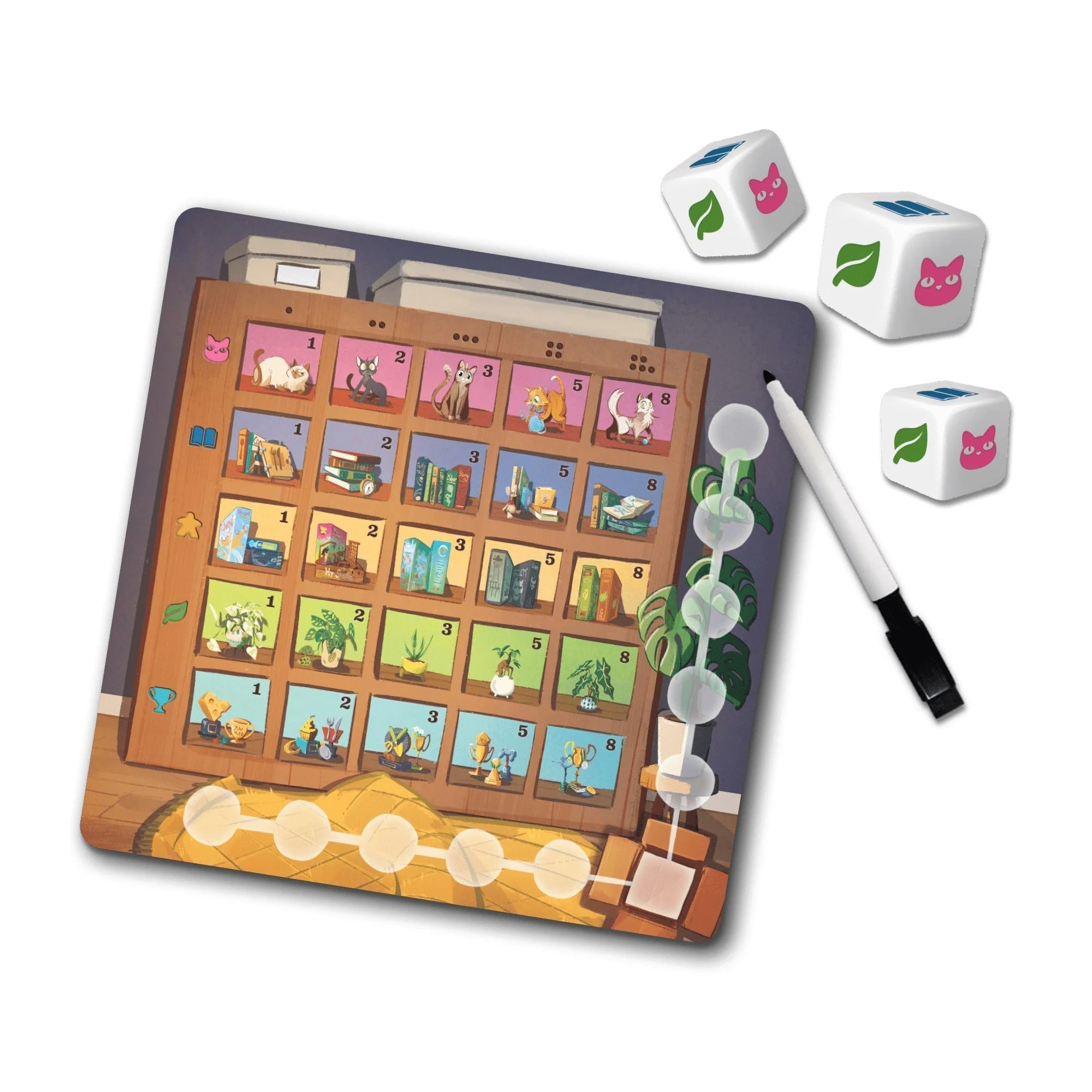 Lucky Duck Games My Shelfie The Dice Game Game - Image 2