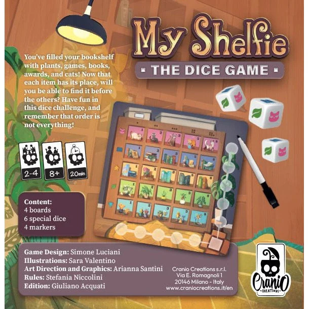 Lucky Duck Games My Shelfie The Dice Game Game - Image 3