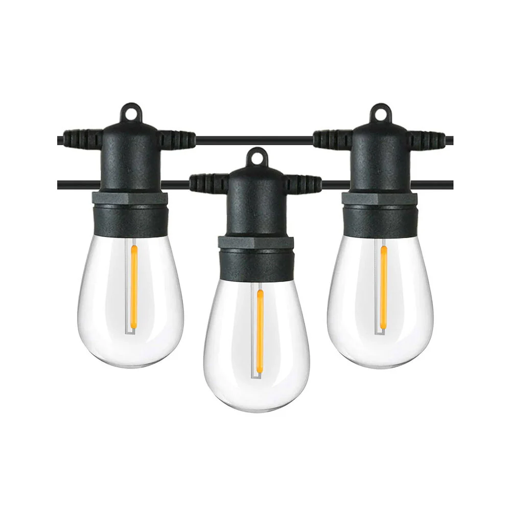 LumiFX 50 Bulb LED WIFI Smart Festoon Lights 20m Warm White - Image 2