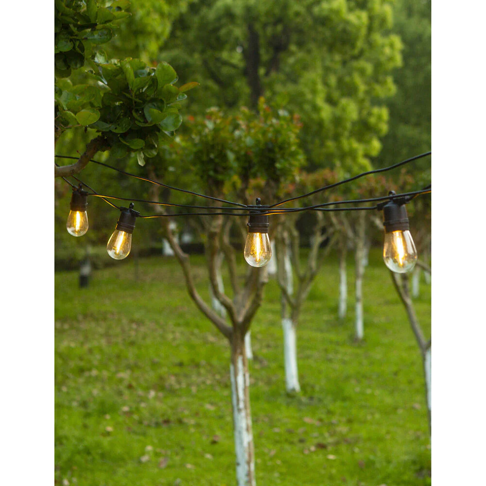 LumiFX 50 Bulb LED WIFI Smart Festoon Lights 20m Warm White - Image 8