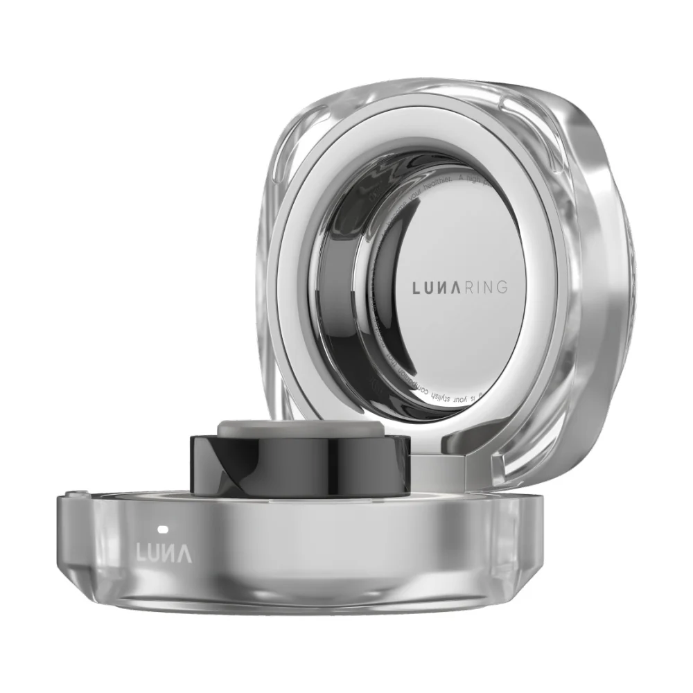Luna Smart Ring Gen 2 Health Sleep Tracker Titanium Size 13 Midnight Black - Image 3