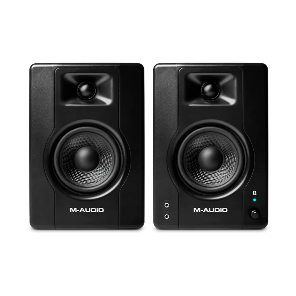 M-Audio BX4 Bluetooth Studio Monitors Speaker Set with 4-Inch Woofer 120W 2pc