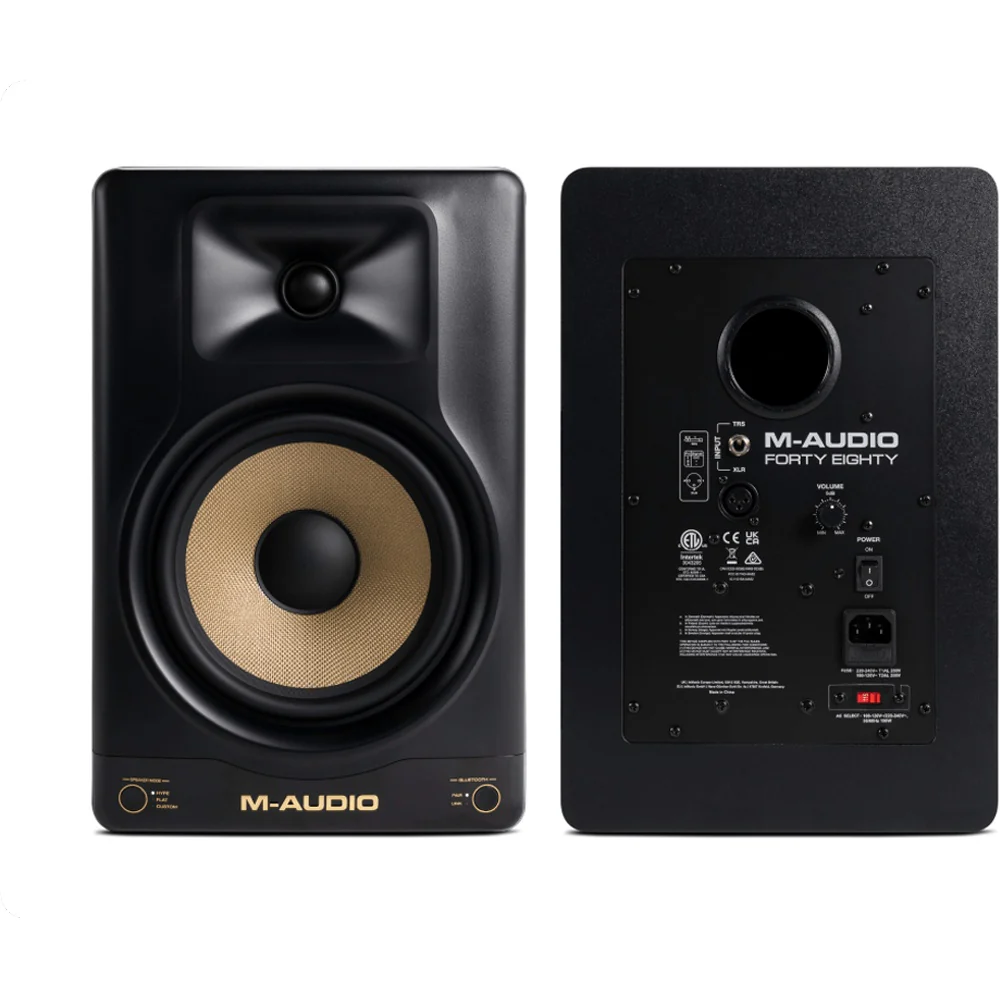 M-Audio Forty Eighty Bluetooth Nearfield Studio Monitor Speaker with DSP 150W - Image 2