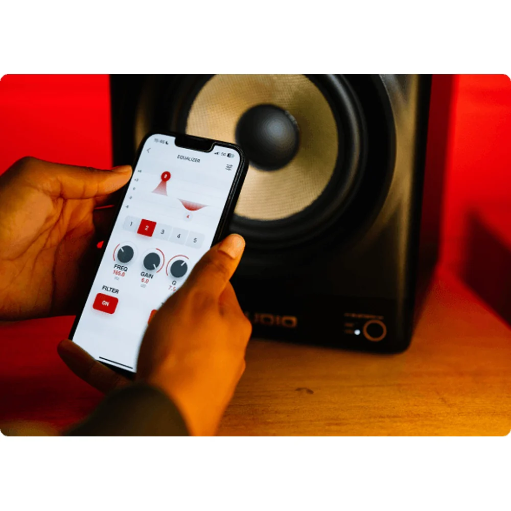 M-Audio Forty Eighty Bluetooth Nearfield Studio Monitor Speaker with DSP 150W - Image 3