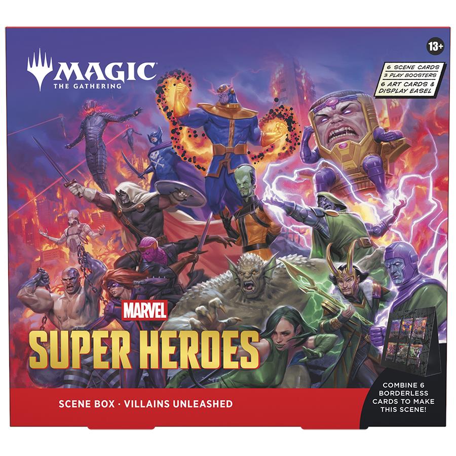 Magic The Gathering Trading Card Game - Marvel Super Heroes Scene Box (Assorted Styles) - Image 2