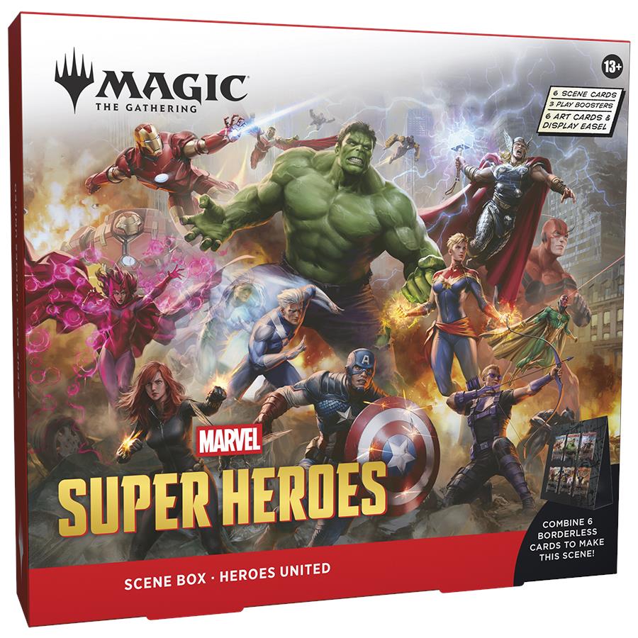 Magic The Gathering Trading Card Game - Marvel Super Heroes Scene Box (Assorted Styles) - Image 3