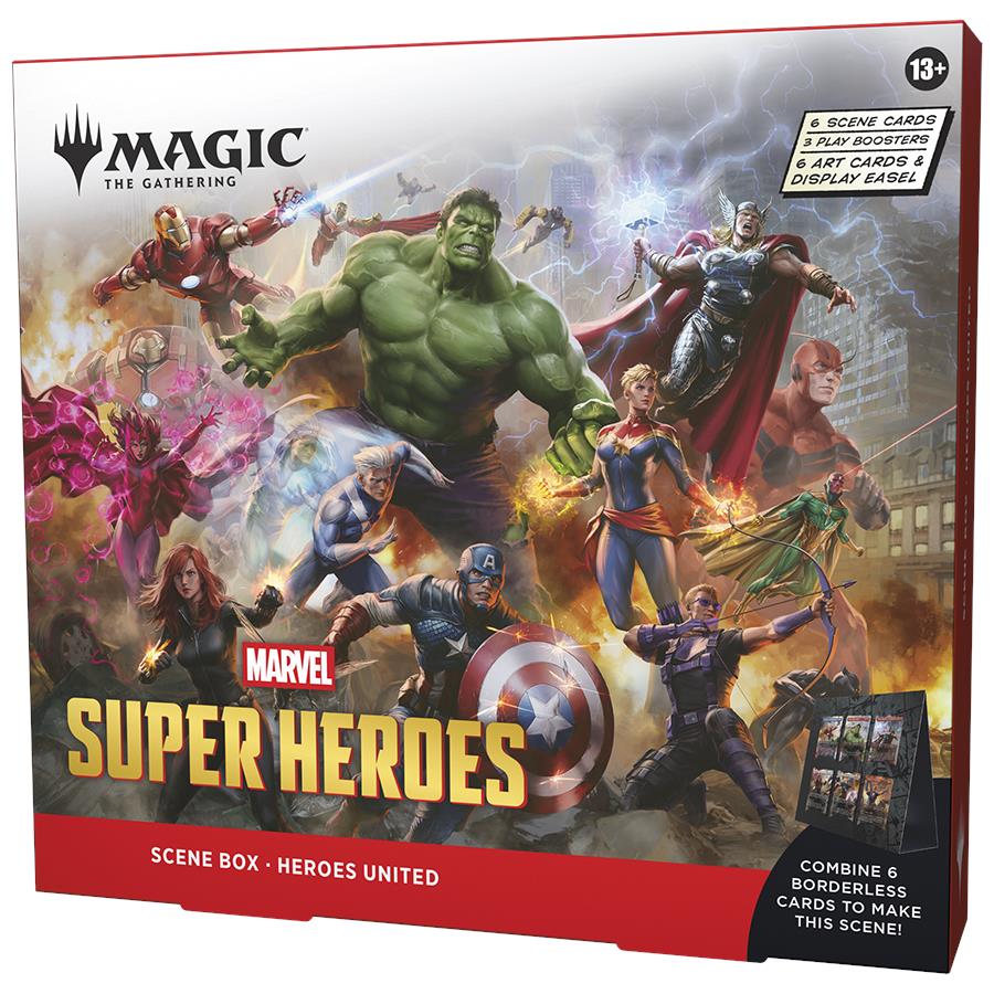 Magic The Gathering Trading Card Game - Marvel Super Heroes Scene Box (Assorted Styles) - Image 5
