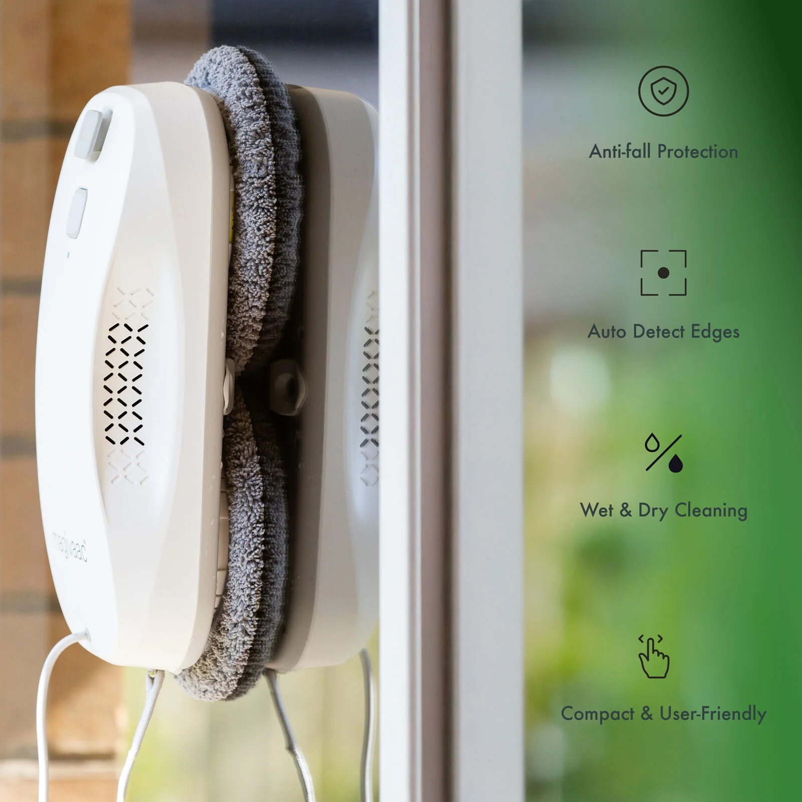 Magivaac Robot Window Cleaner with Smart App & Remote Control - Image 2
