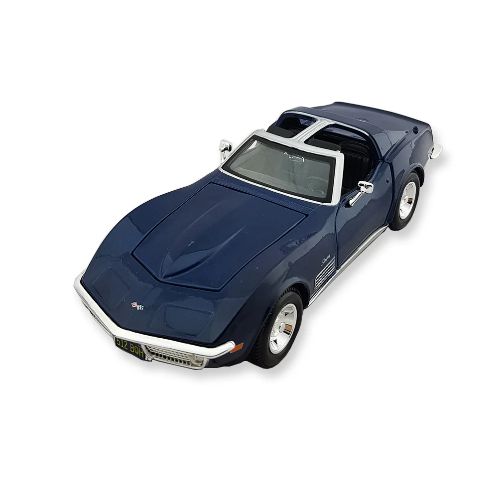 Maisto Licensed 1:24 Scale Chevrolet Corvette Diecast Model Car (Red) - Image 3