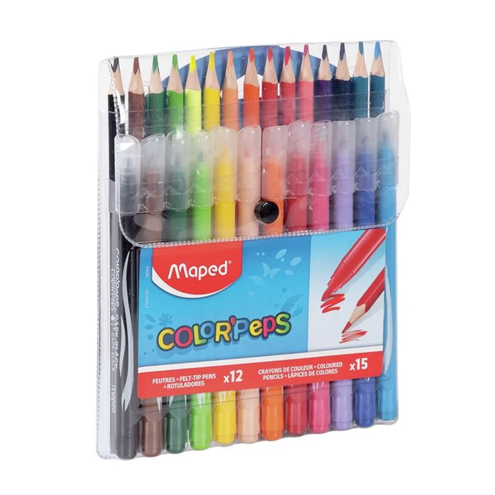 Maped ColorPeps Multi Pack with Colour pencils & Felt Tip Pens - Image 3