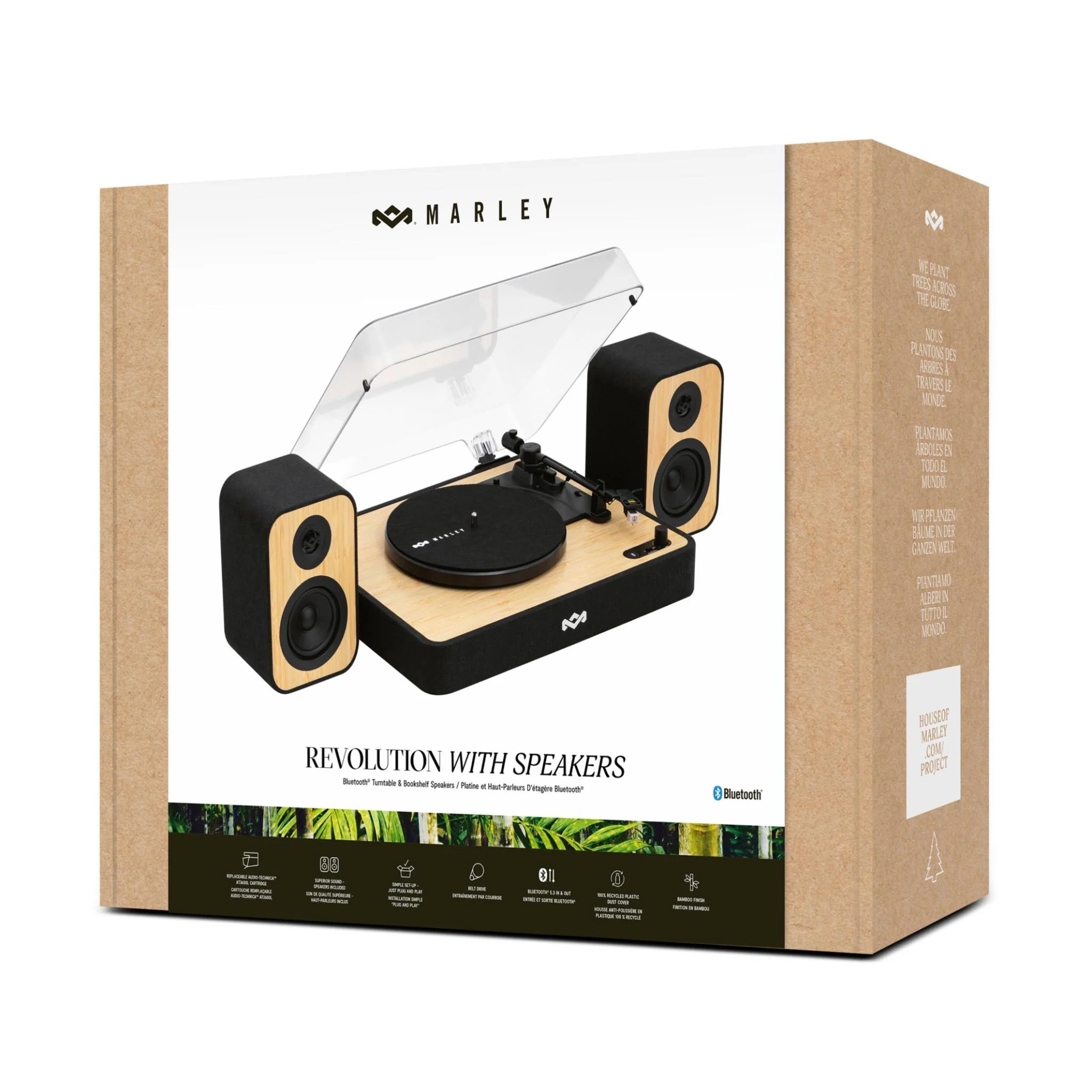Marley Revolution Turntable with Speakers - Image 8