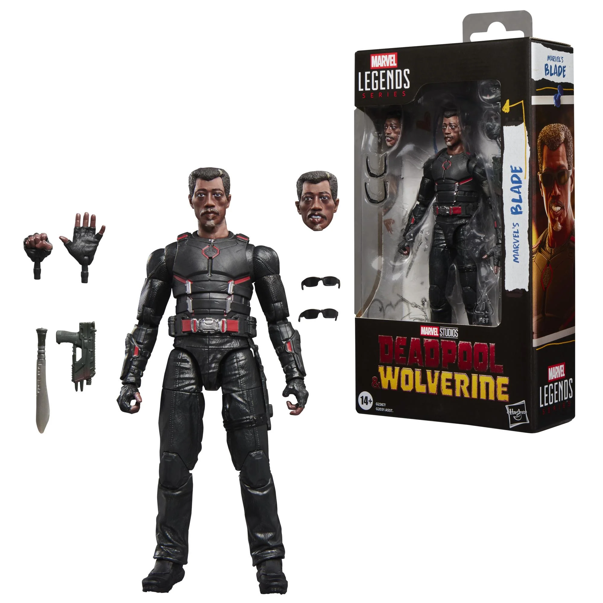 Marvel - Legends Series: Deadpool & Wolverine - Blade Figure - Image 3