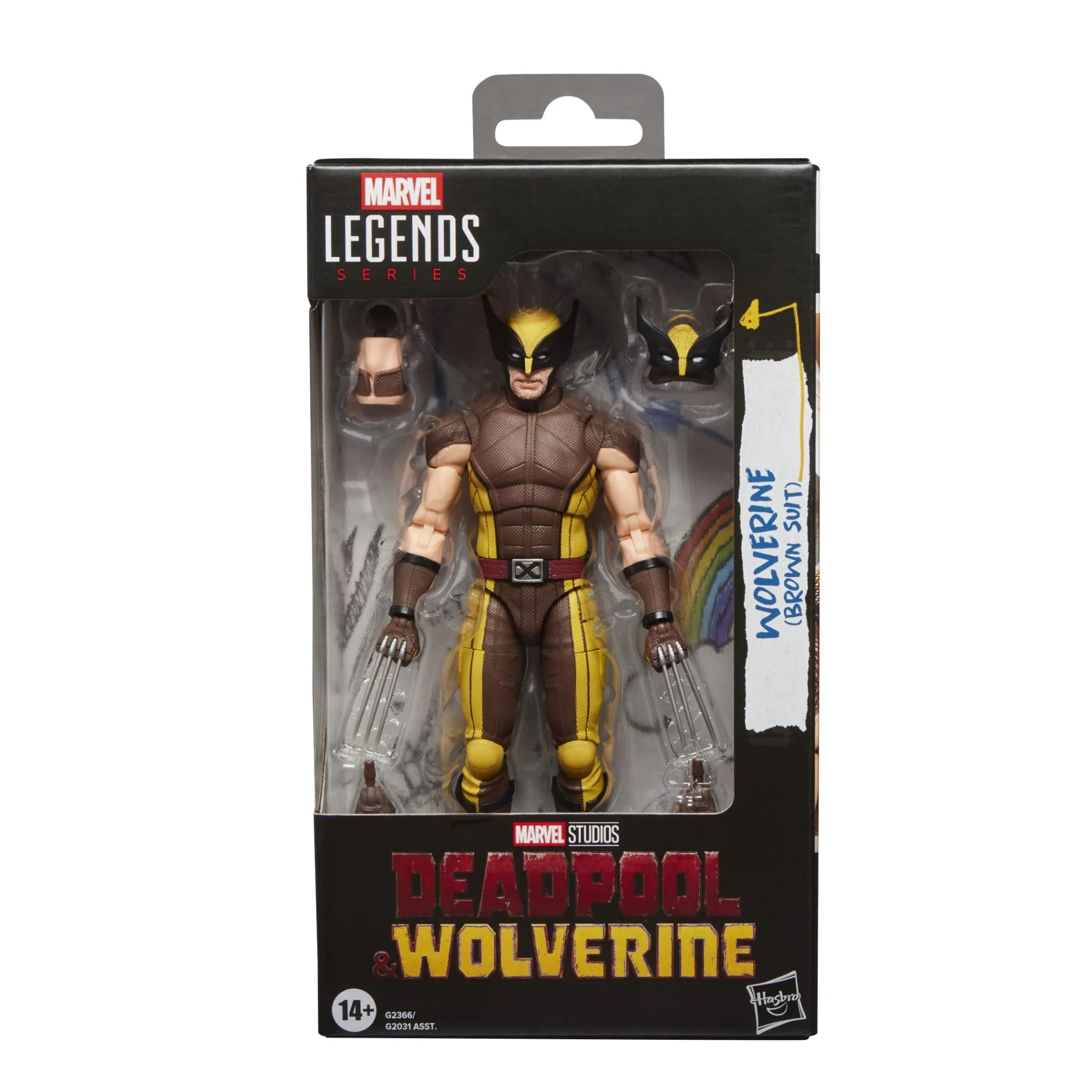 Marvel - Legends Series: Deadpool & Wolverine - Wolverine (Brown Suit) Figure - Image 2